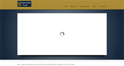 Desktop Screenshot of lipscomblaw.net